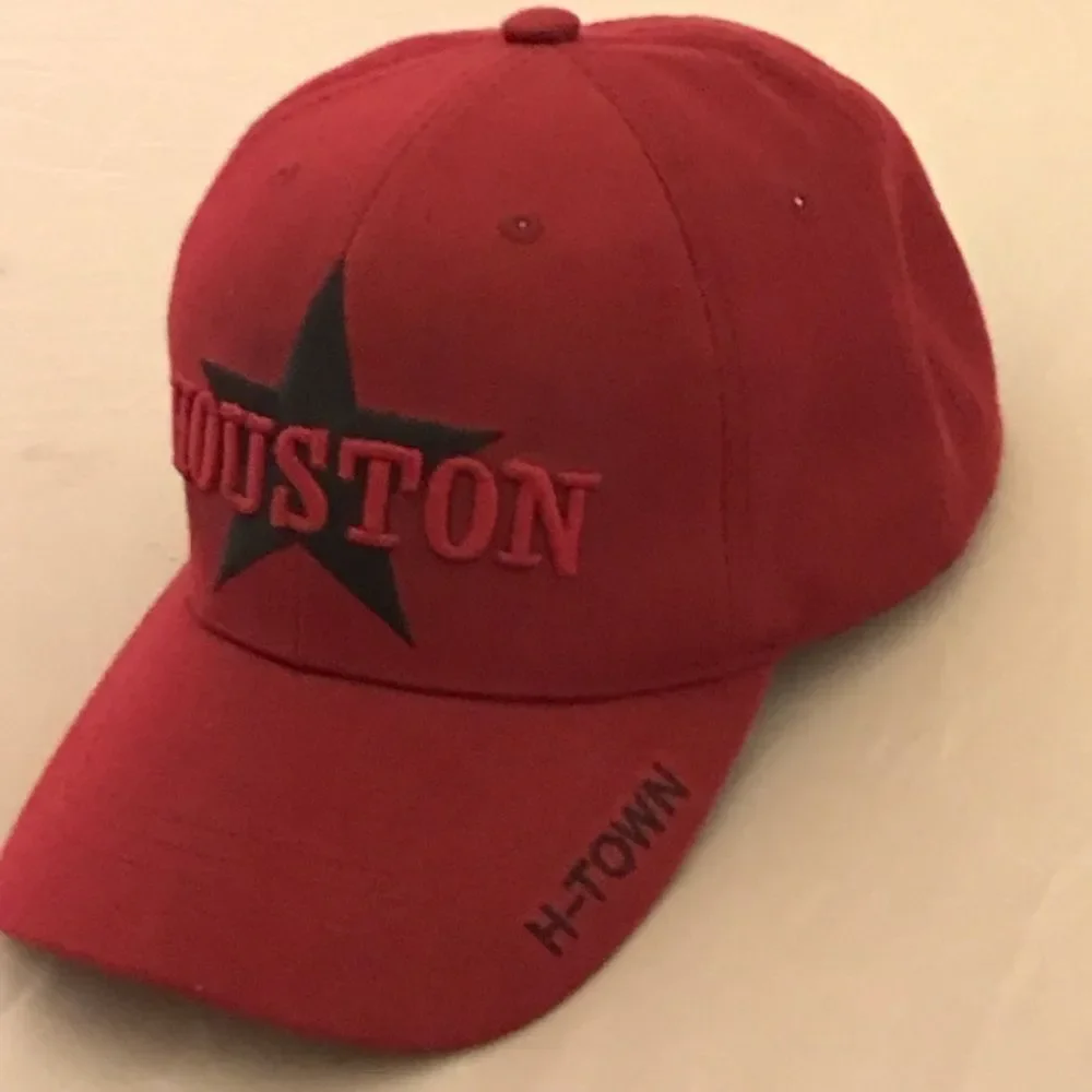 Big Bear Headwear Houston TX Red Star Baseball Hat